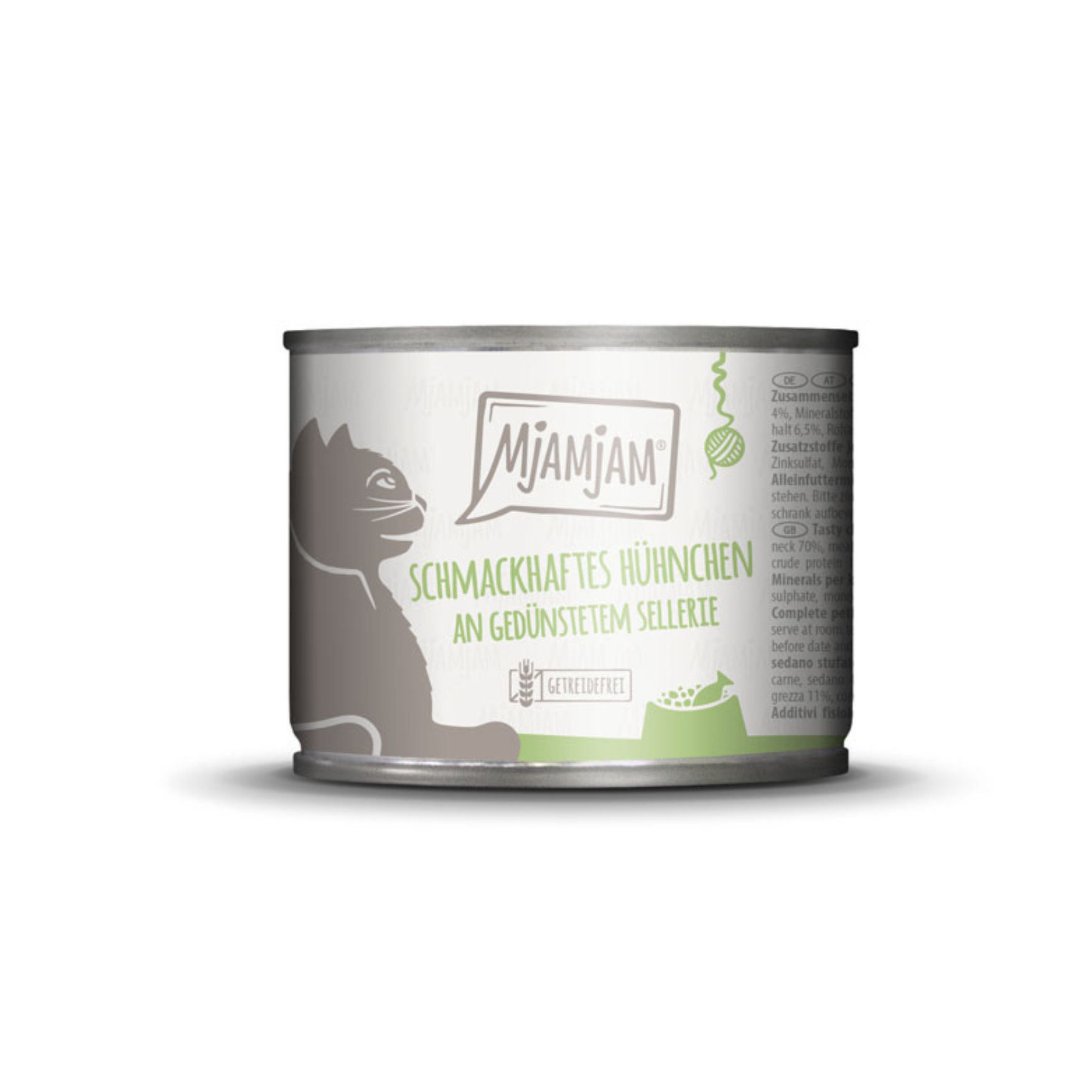 Poulet savoureux avec céleri vapeur – Chat – 200g – repas délicieux
