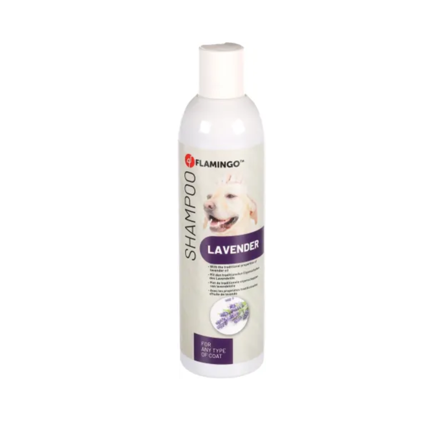 02.1- Shampooing à la Lavande Pour tous les types de pelage 300 ML
