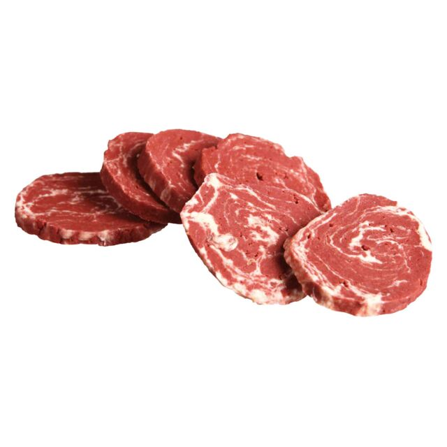 Version française : Pièces avec Bœuf – Friandise Naturelle et Nutritive