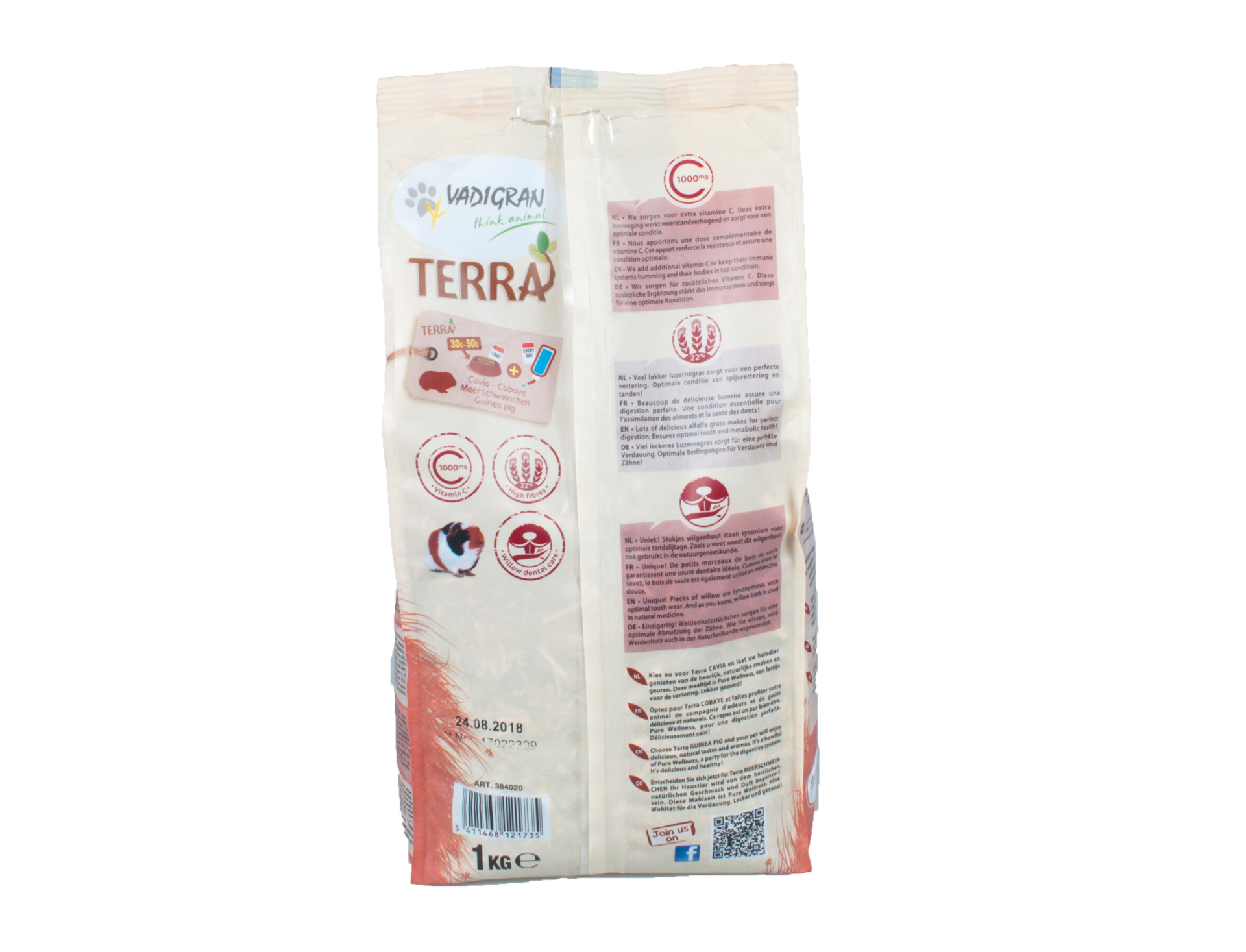 TERRA Cobaye – Aliment Complet pour Cochons d’Inde
