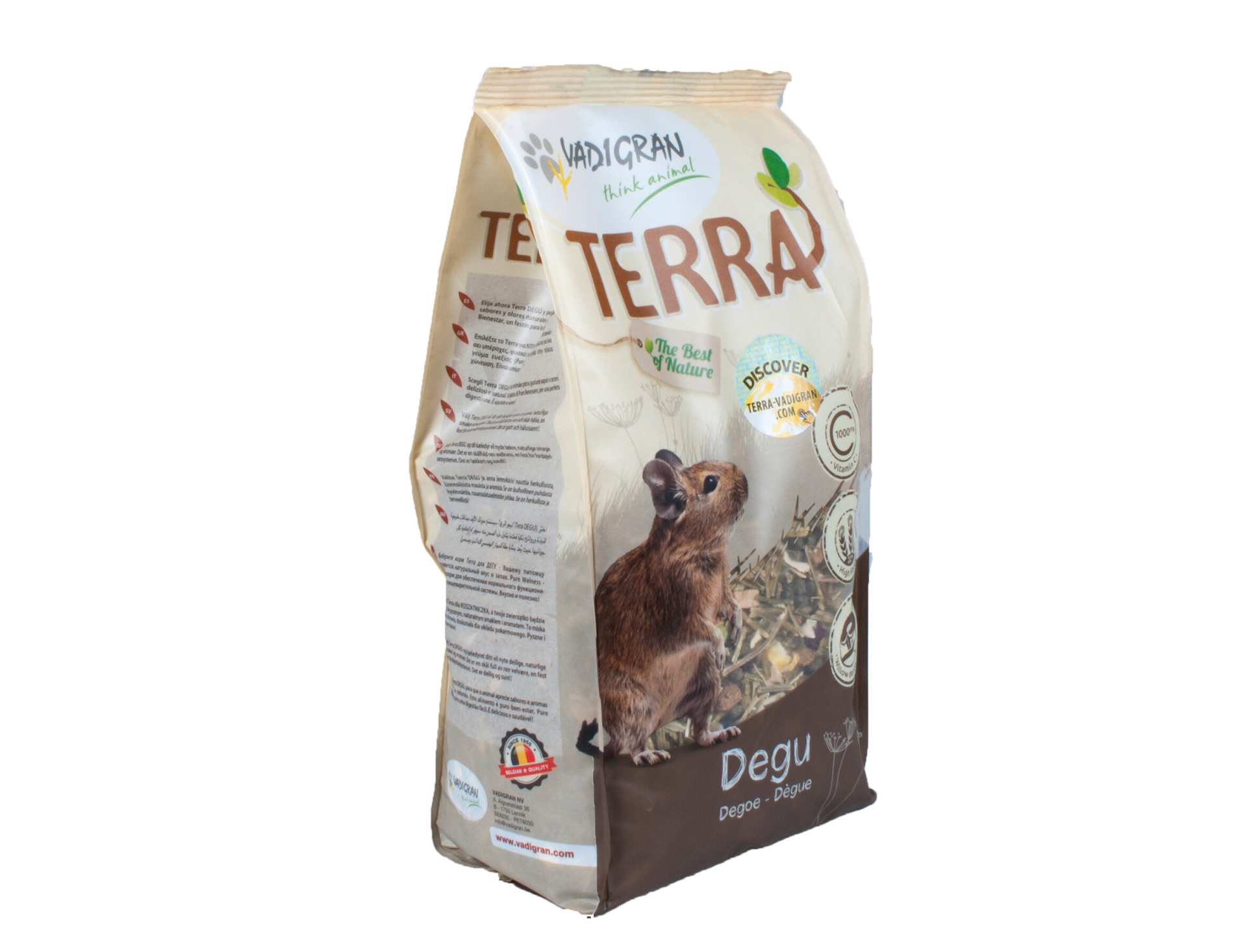 TERRA Dègue – Aliment Complet pour Gerbilles