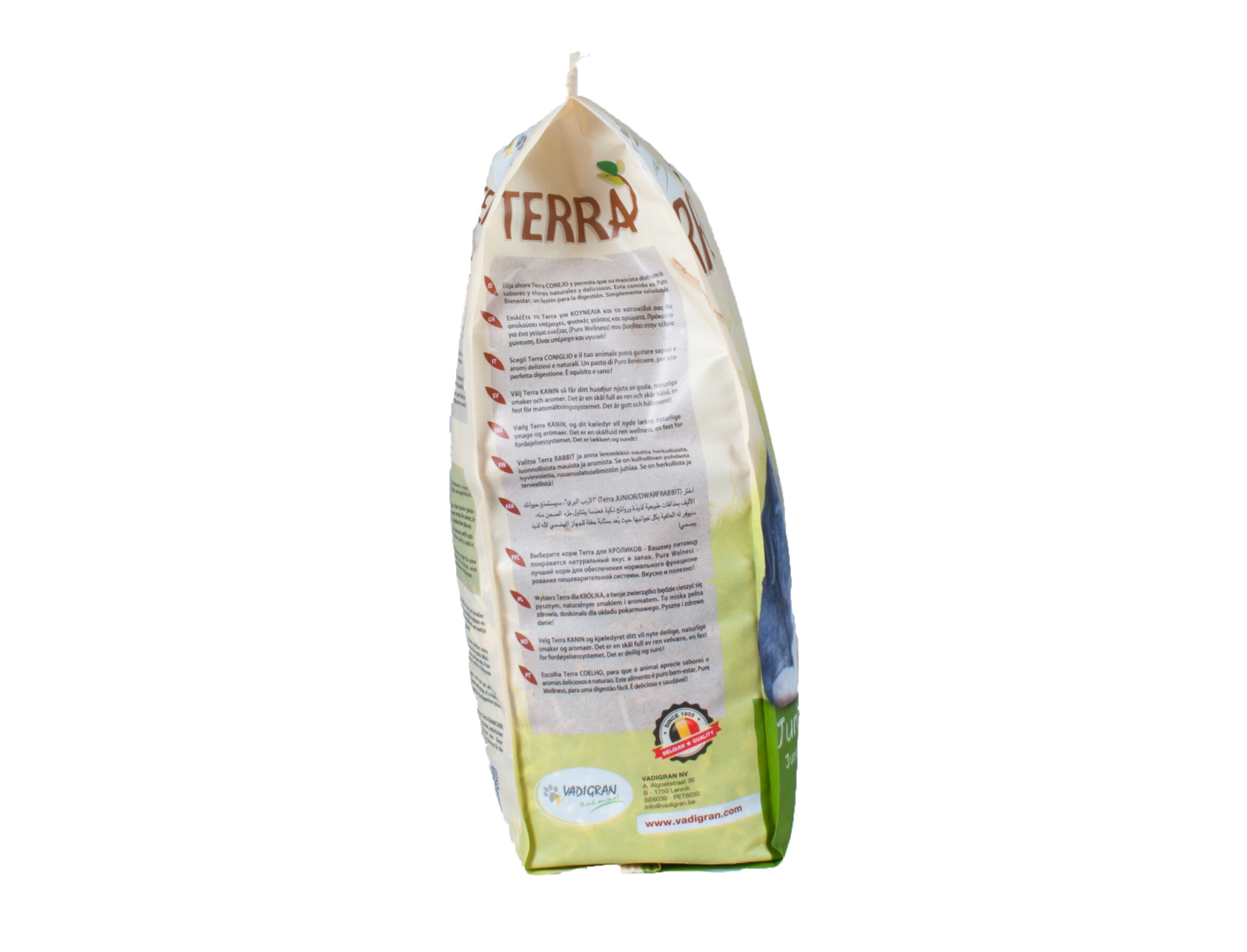 TERRA Junior & Lapin Nain – Aliment Complet pour Jeunes Lapins et Races Naines