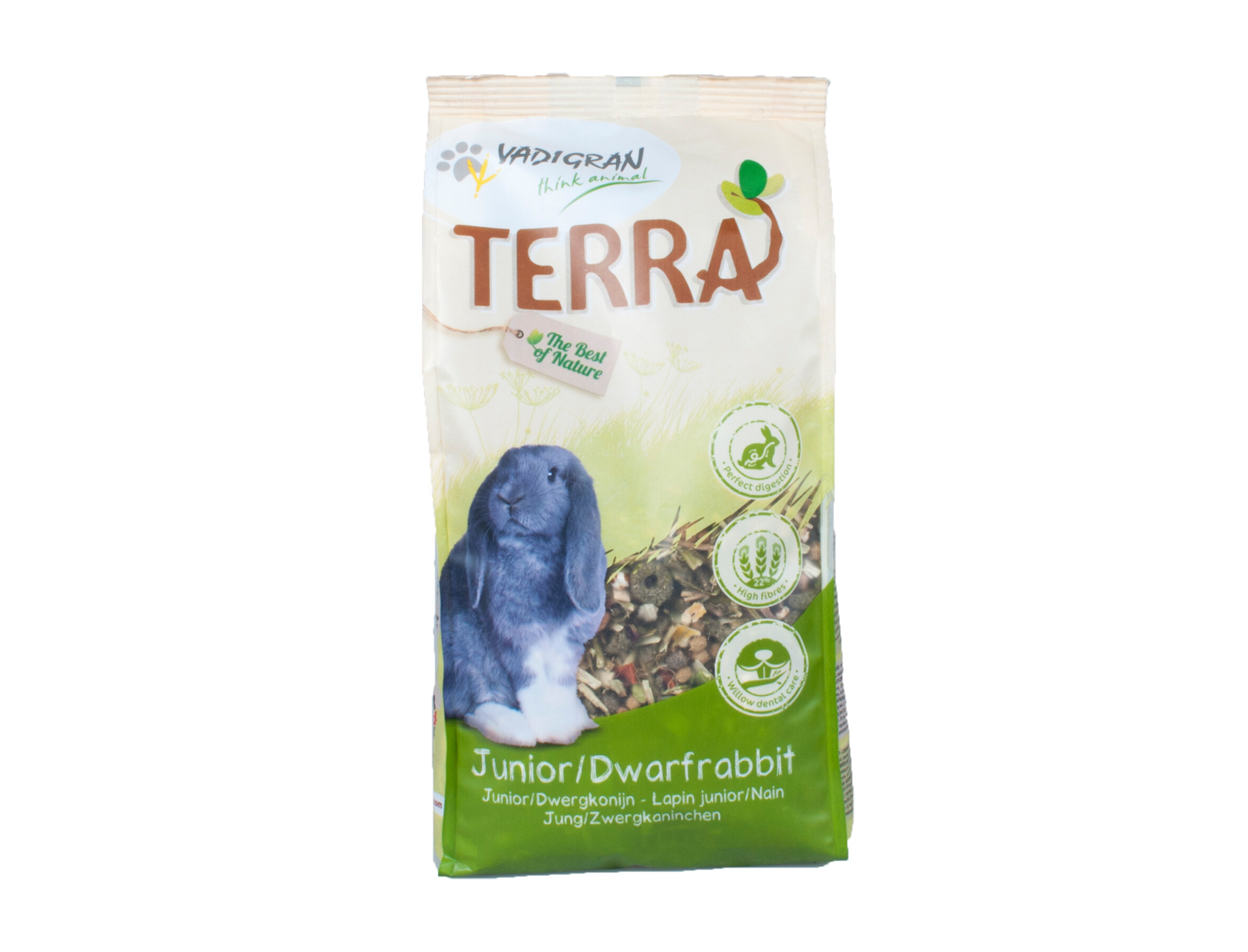 TERRA Junior & Lapin Nain – Aliment Complet pour Jeunes Lapins et Races Naines