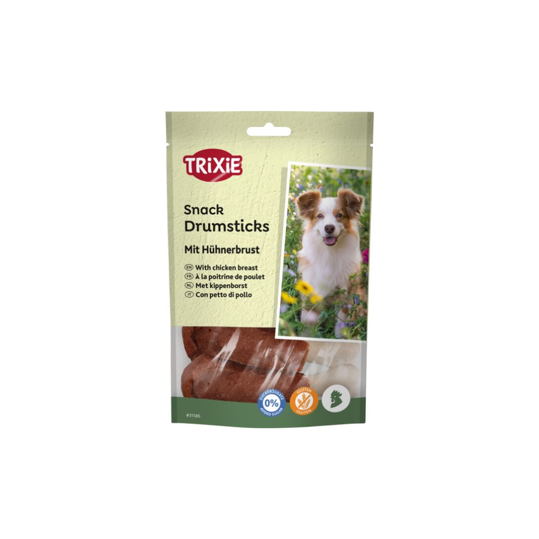 Bâtonnets au Poitrine de Poulet – Friandise Enveloppée avec Vitamine C