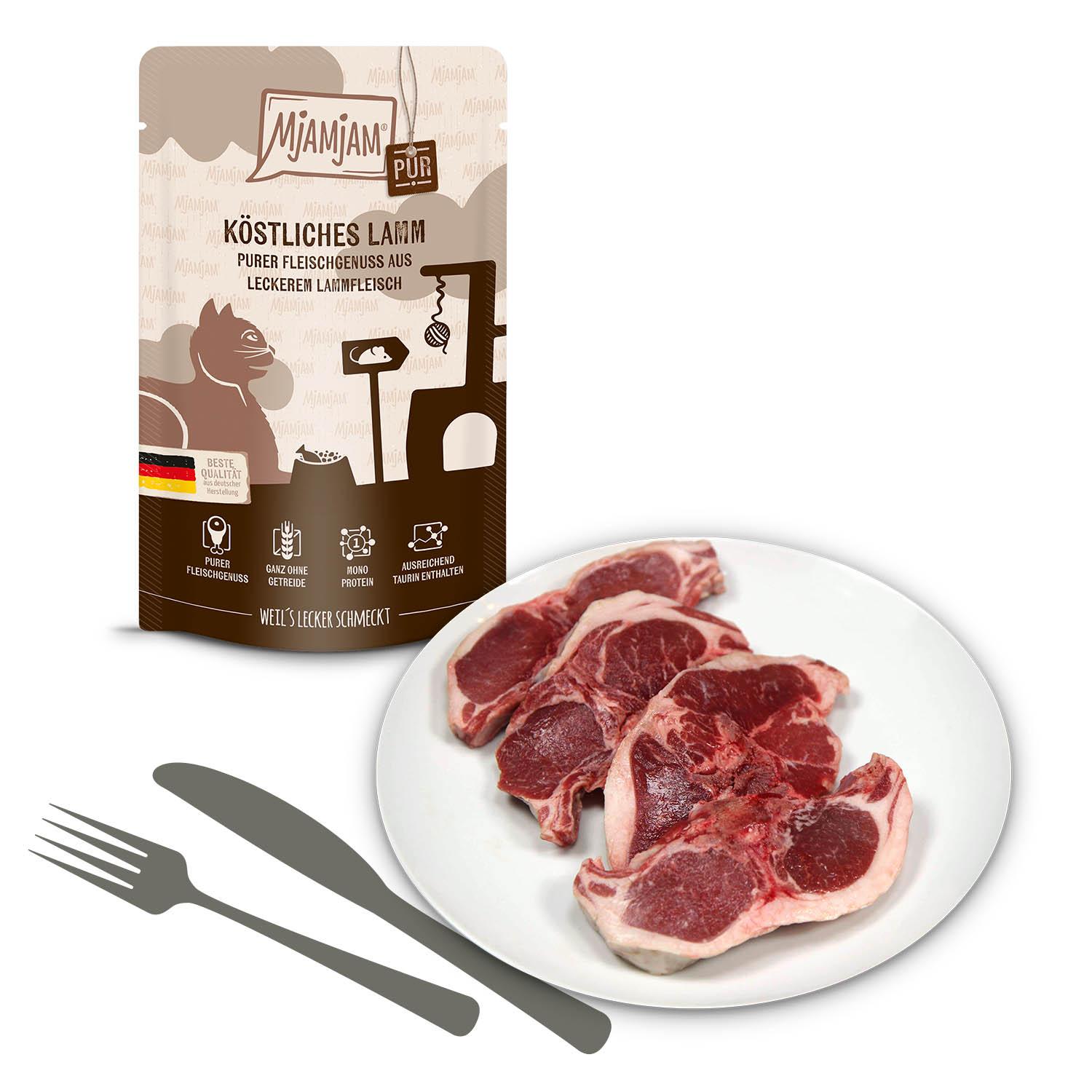 Festin 100 % viande – Agneau pur et exquis - Chat - 125g Quetschies – festin 100 % viande