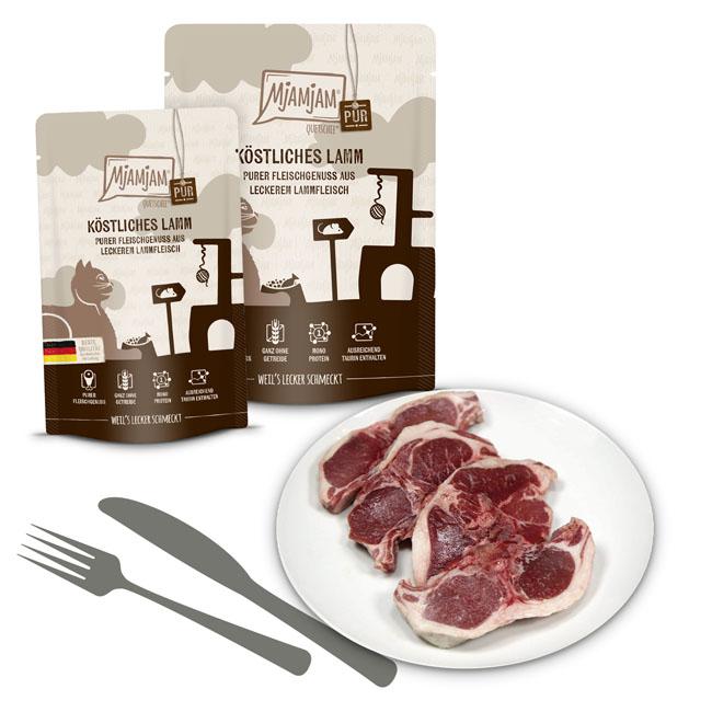 Festin 100 % viande – Agneau pur et exquis - Chat - 125g Quetschies – festin 100 % viande