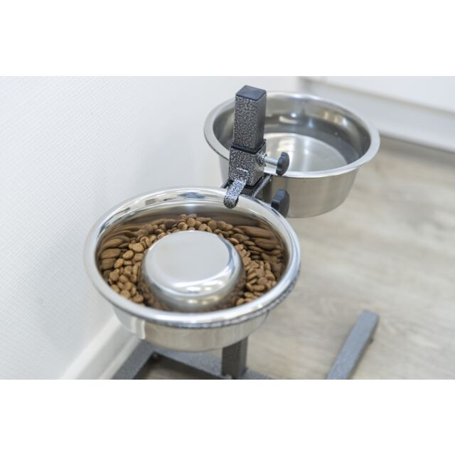 Gamelle en Acier Inoxydable d’Alimentation Lente – Slow Feeding Bowl
