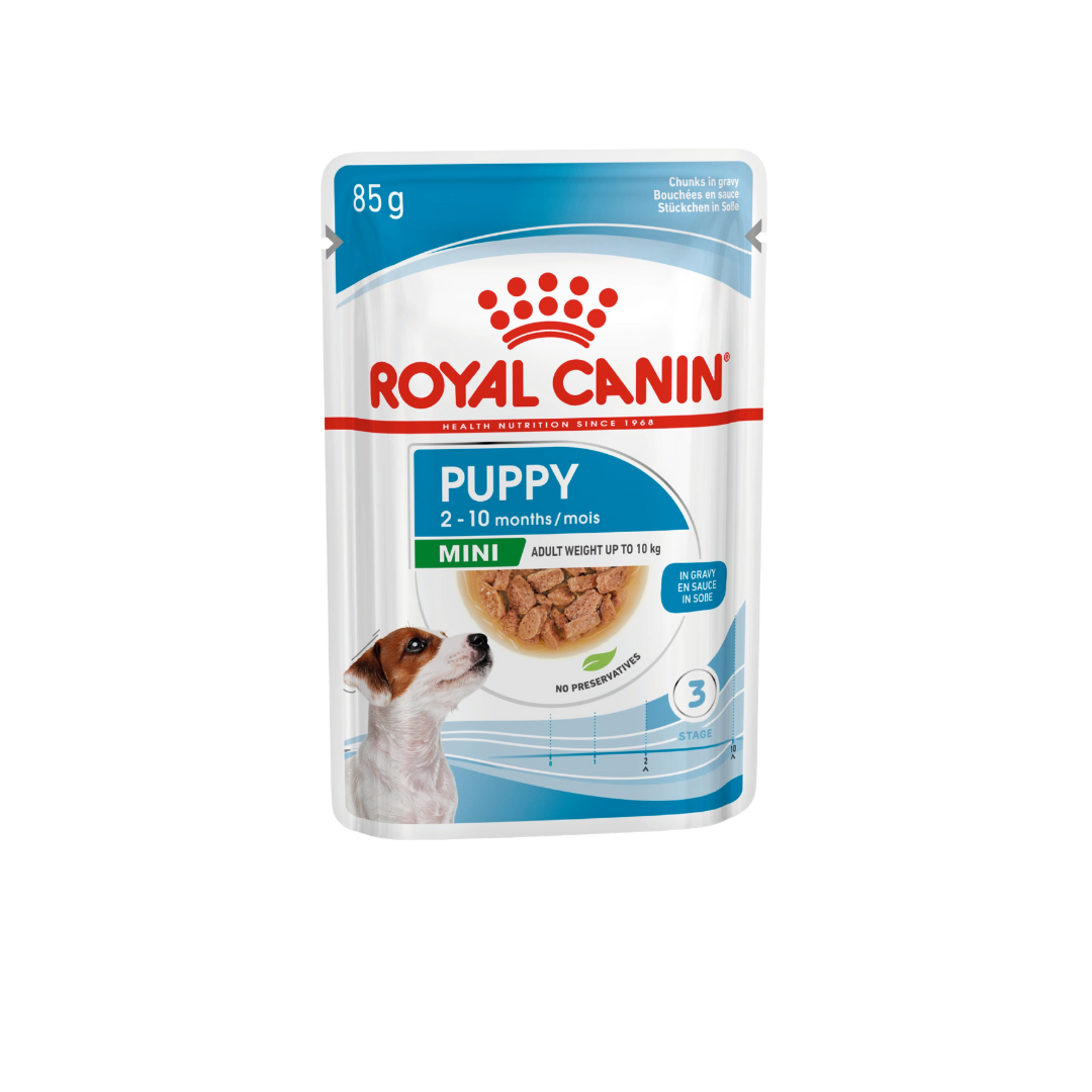 Mini Puppy Wet 12x85g- Aliment Sec- Royal Canin