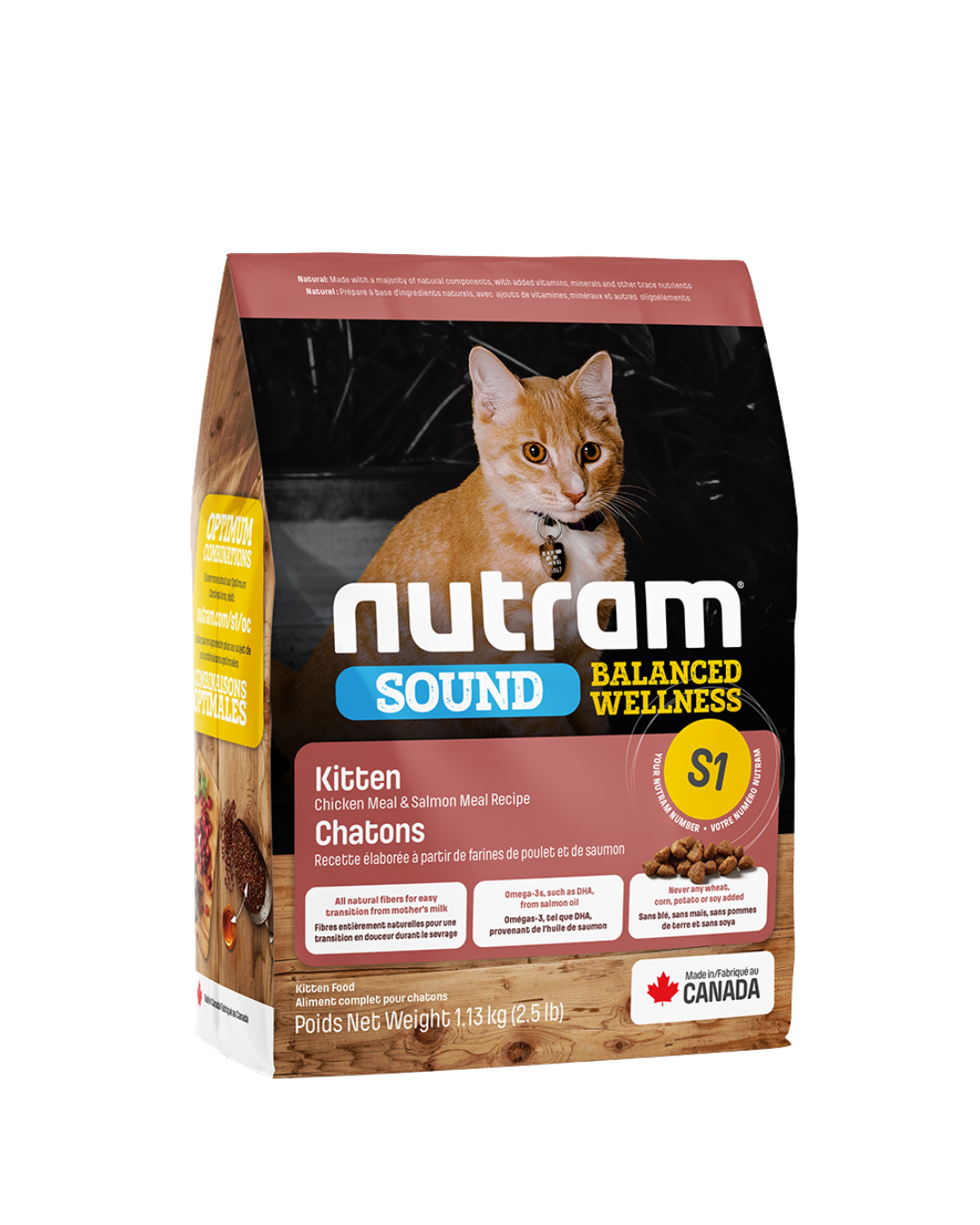 Aliment pour Chats Adultes Nutram S5 Sound Balanced Wellness- Nutram