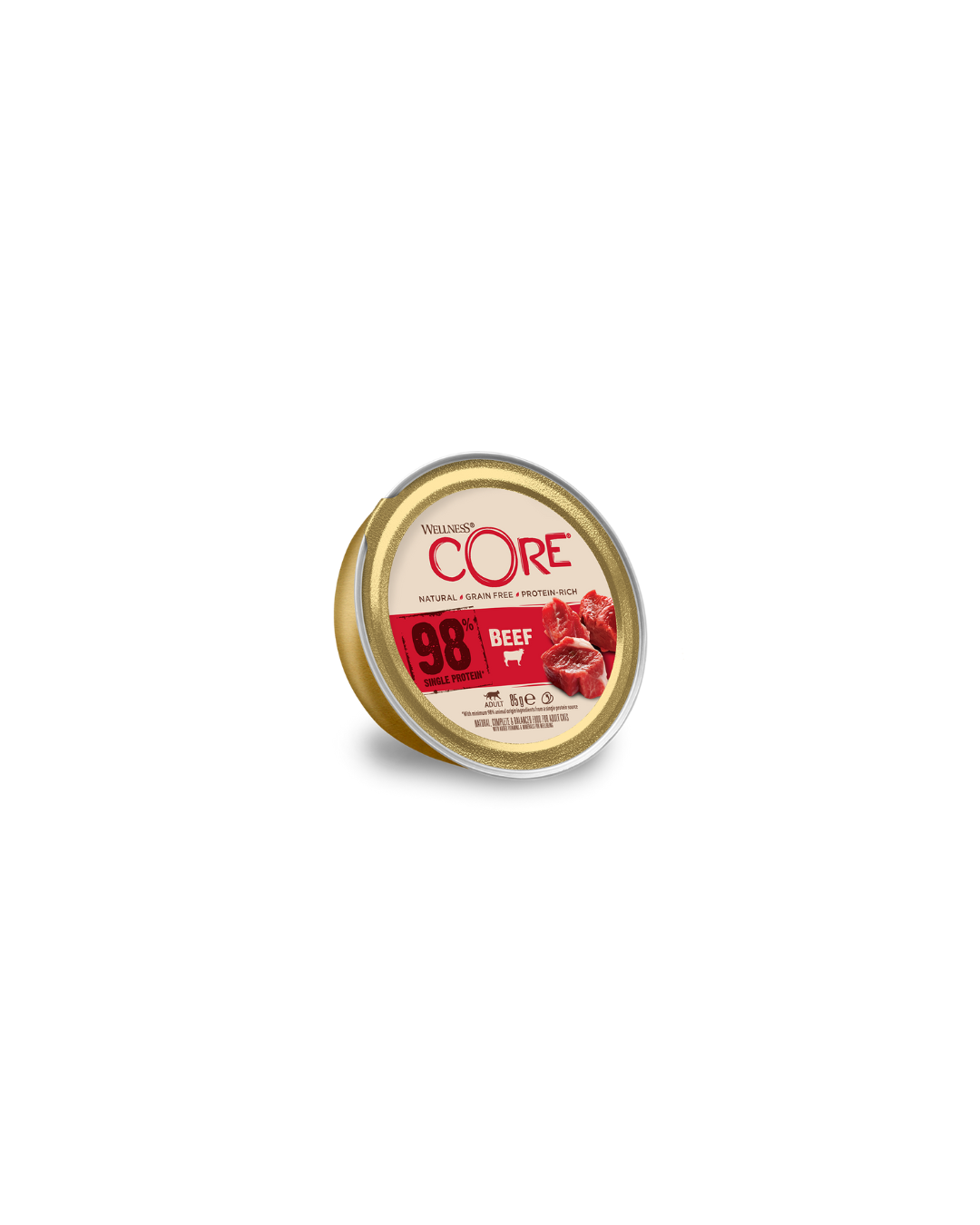 Wellness Core 98% Duo Protein – Nourriture humide au bœuf pour chats