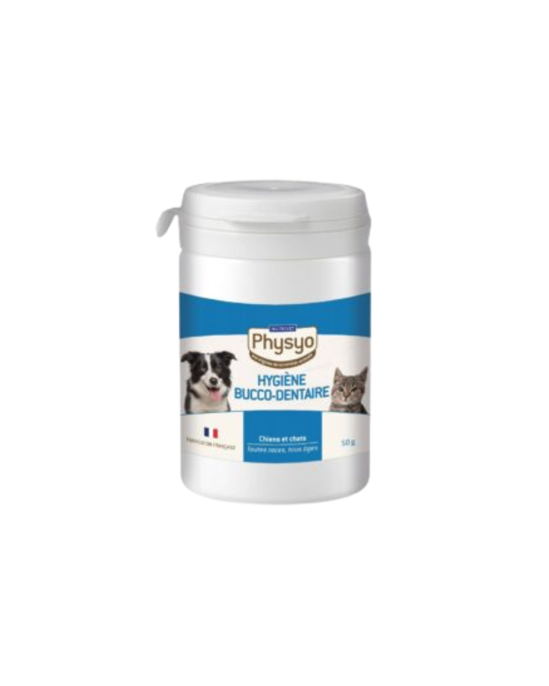 Physyo Aliment complémentaire pour chiens et chats – Hygiène bucco-dentaire – 50 g