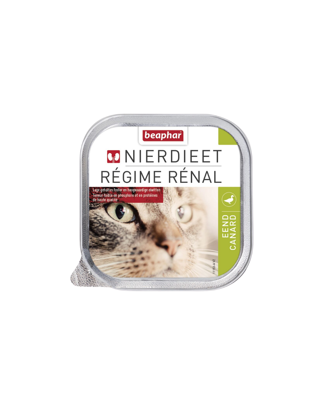 Aliment humide diététique – Pour chats – Saveur Canard 100g – Beaphar