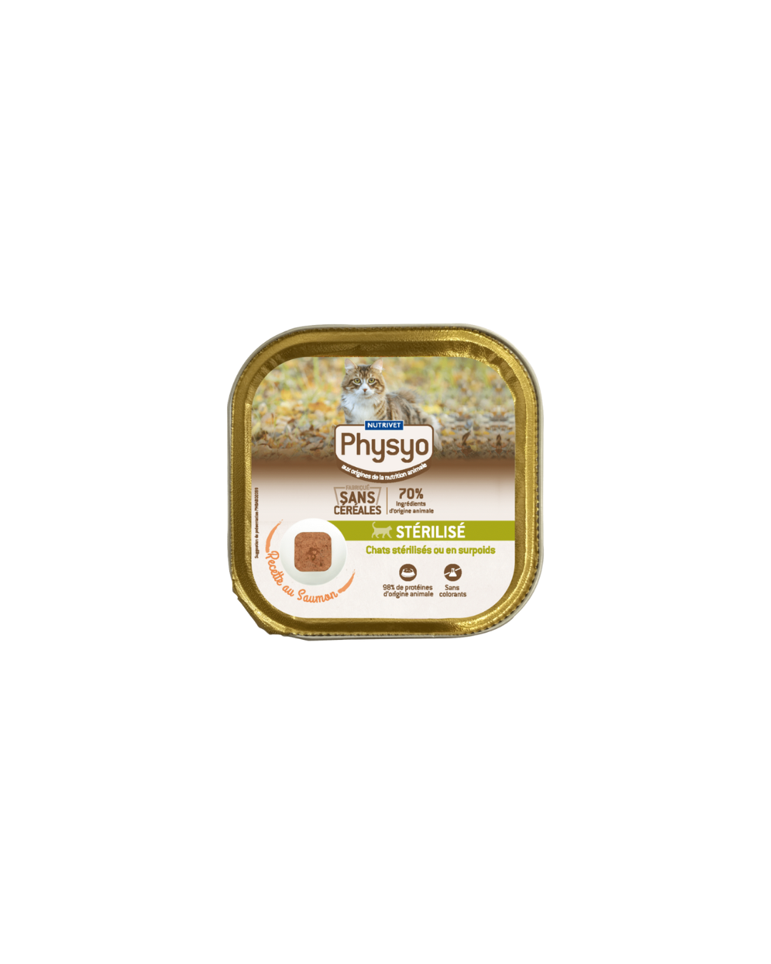 Physyo – Terrine au Saumon pour Chats Stérilisés