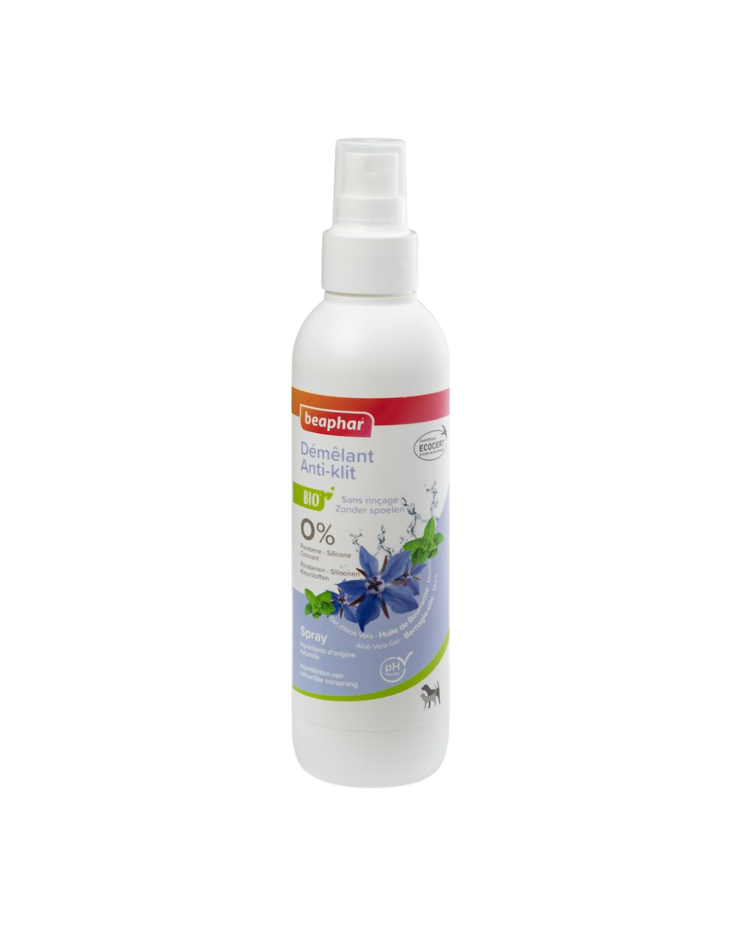Spray Démêlant Bio pour Chiens et Chats 200ml – Beaphar