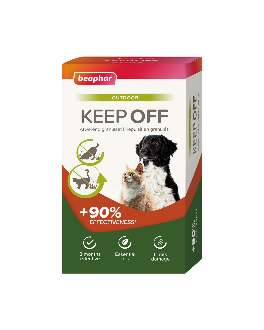 Répulsif en granulés KEEP OFF OUTDOOR pour chiens et chats - 2x200g - Beaphar