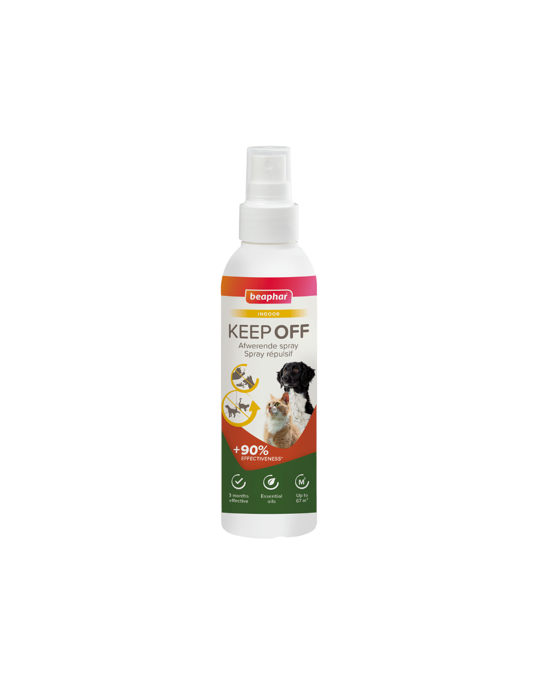 Spray Répulsif KEEP OFF INDOOR pour chiens et chats – 200 ml – Beaphar