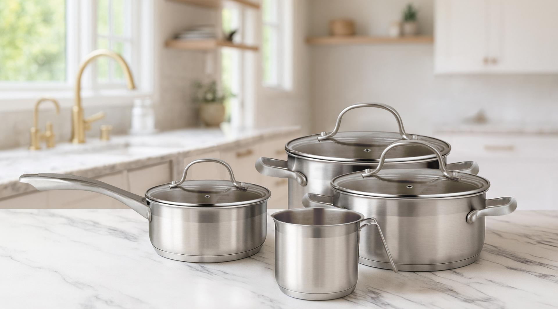 Trem de Cozinha Inox Steelcook