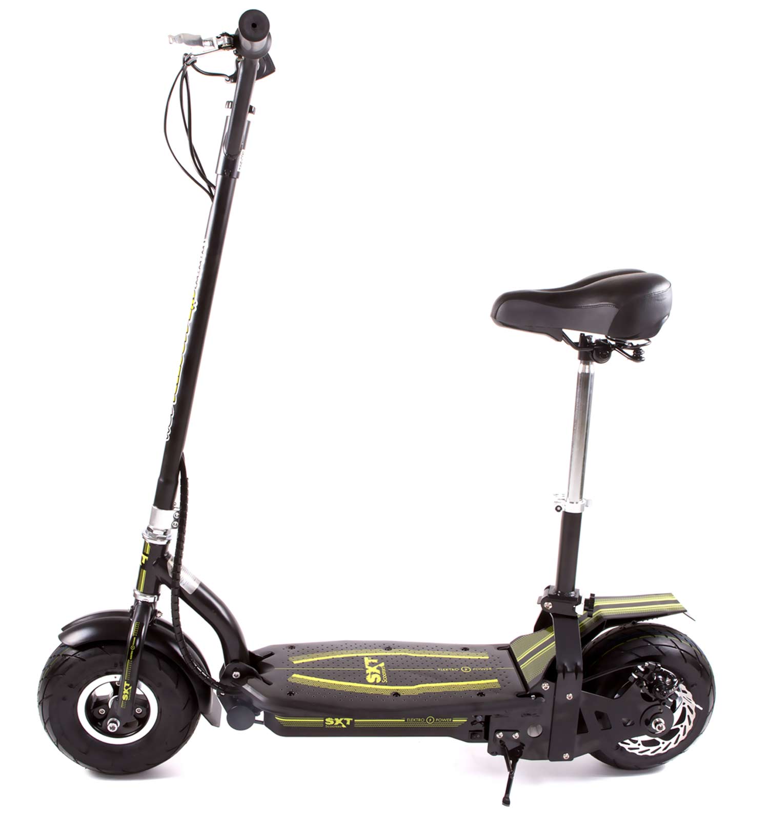 Scooter 100% elétrica, com assento