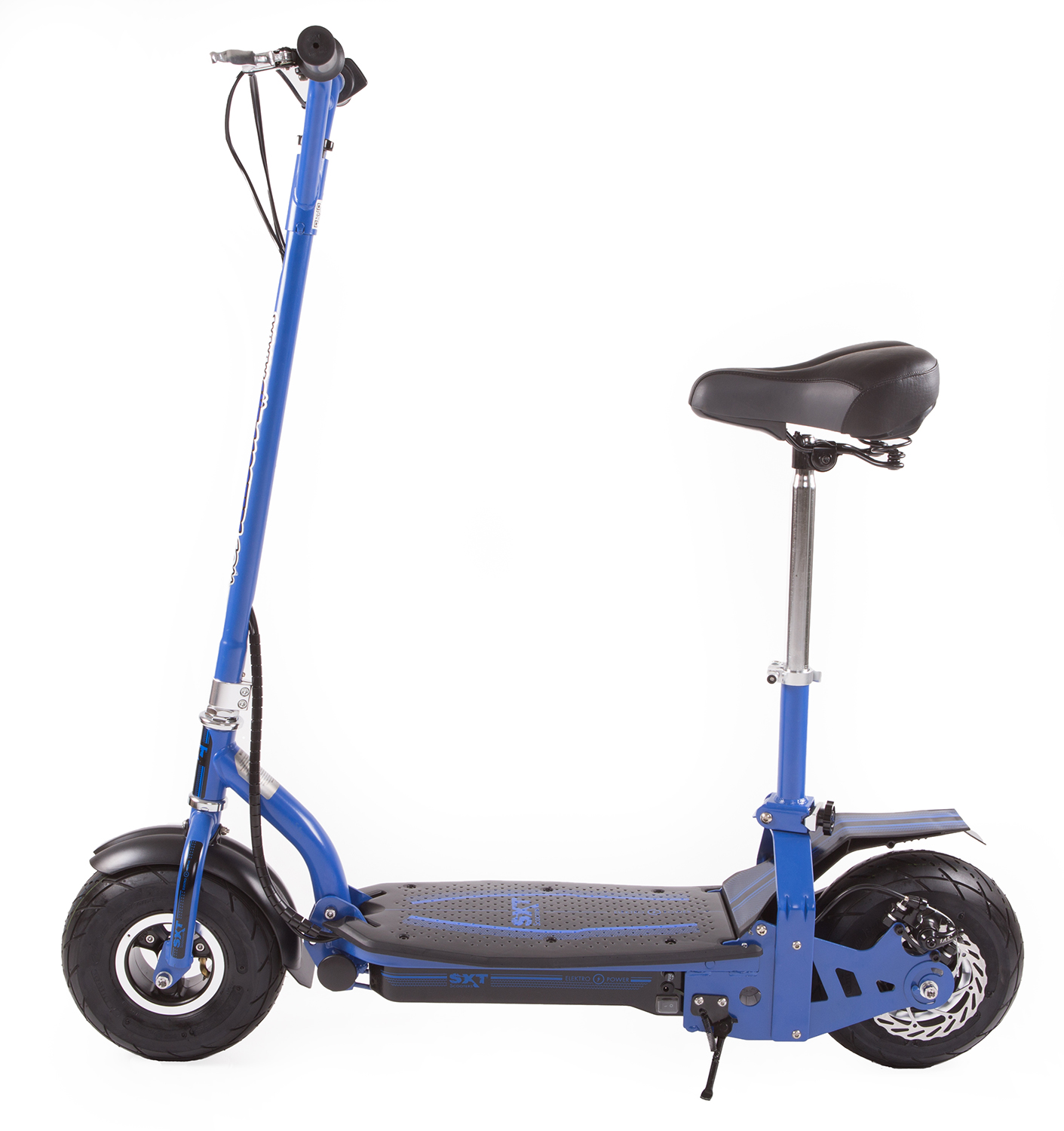 Scooter 100% elétrica, com assento