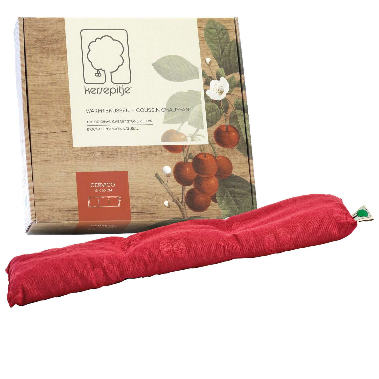 INATURA Kersepitje® Almofada de Caroços de Cereja Cervico International
