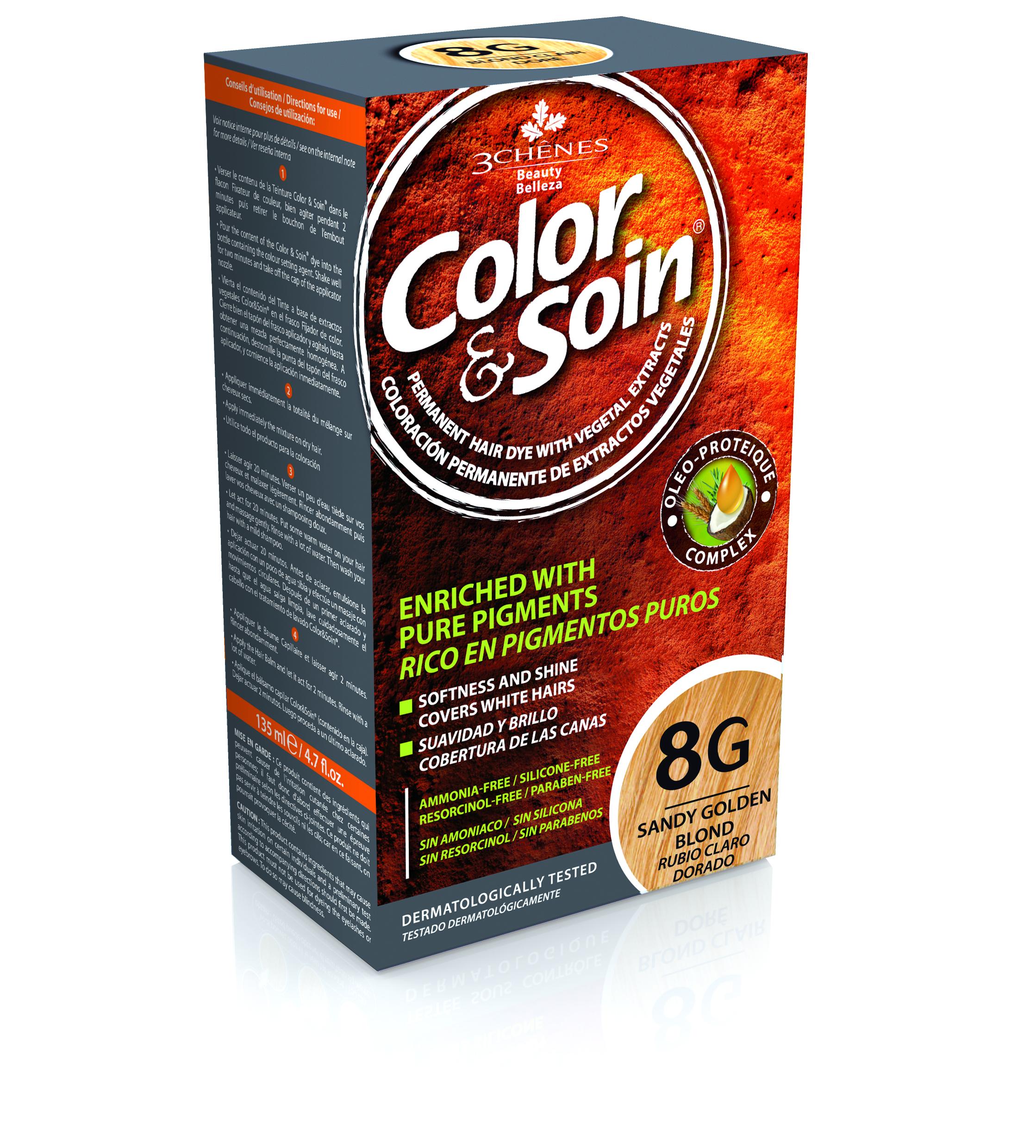 Color&Soin  8G Louro Claro Dourado