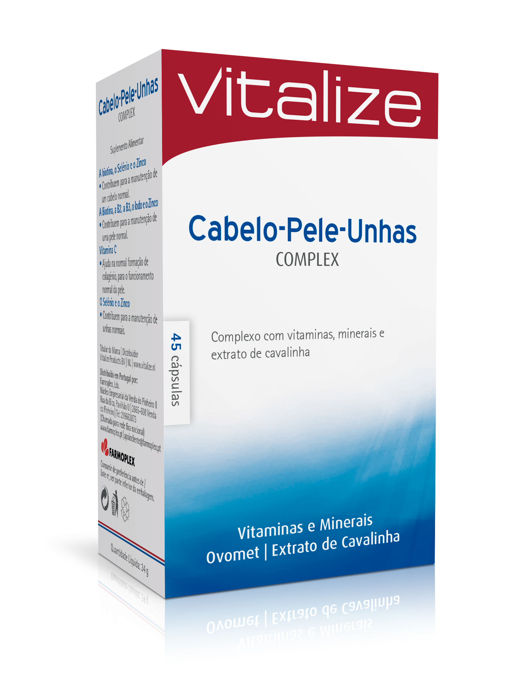Cabelo, Pele & Unhas Complex