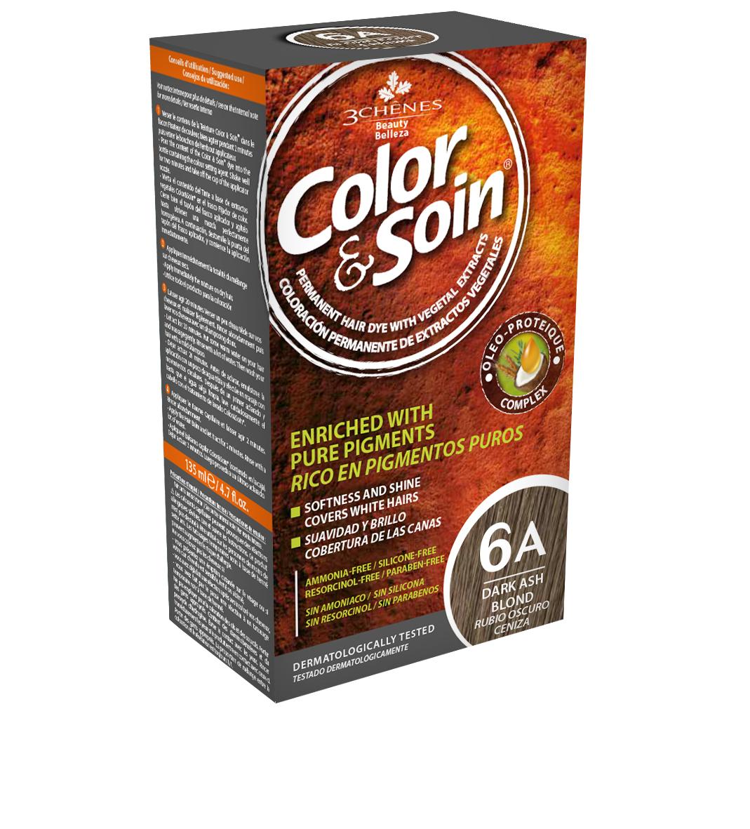 Color&Soin  6A Louro Cinza Escuro