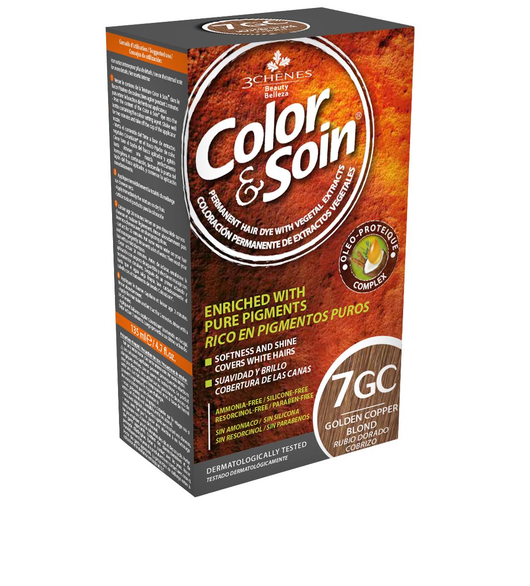 Color&Soin  7GC Louro Acobreado Dourado