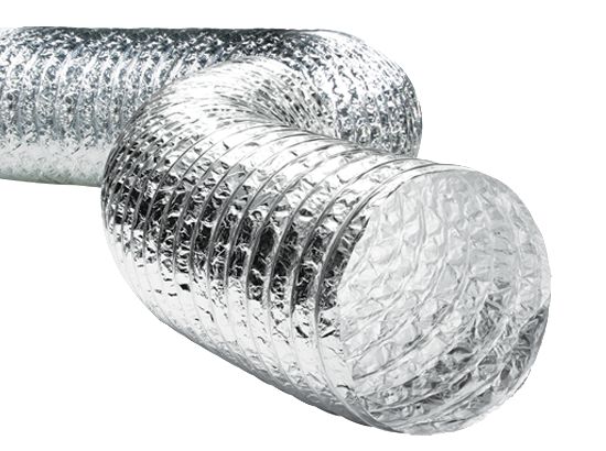 Conduta Flexivel De Aluminio Não Isolada Diam. 152mm (Caixa Com 10m)