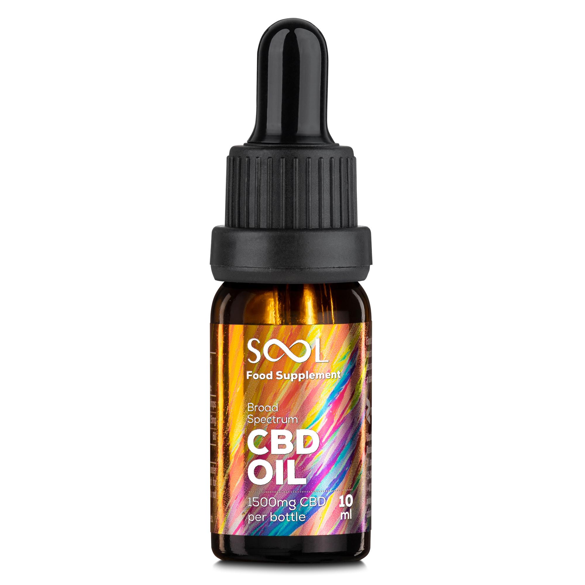Óleo CBD 1500mg de amplo espectro - 15% CBD