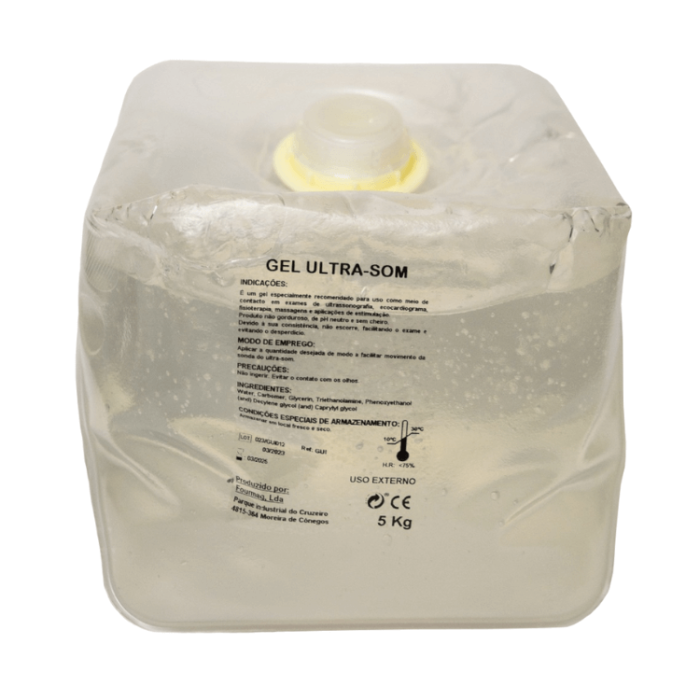 Gel de Ultrassom Transparente 5L