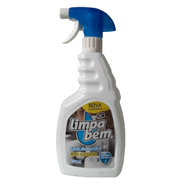 Spray casa de banho anti-calcário 750ml