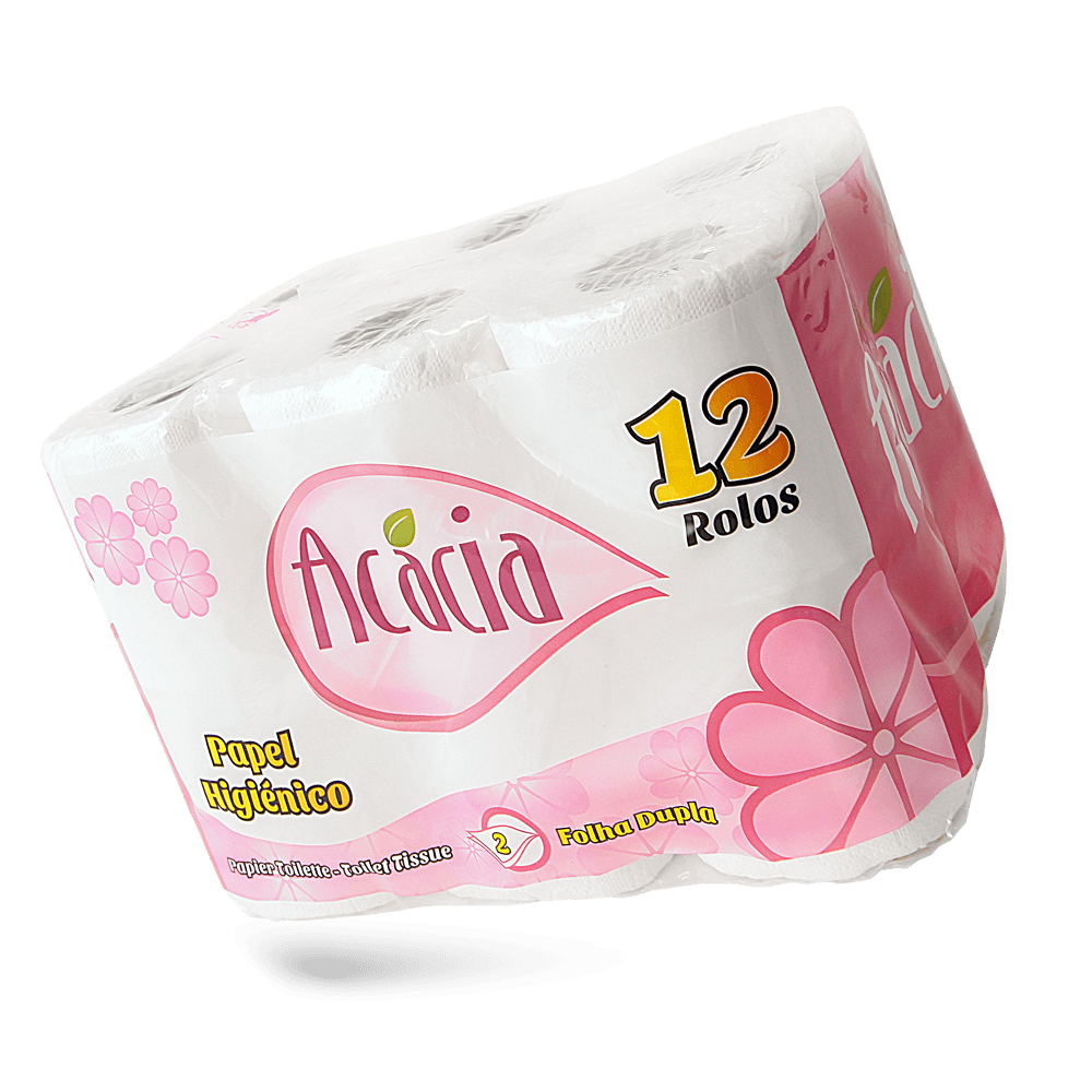 Papel Higiénico Acacia(12 rolos)