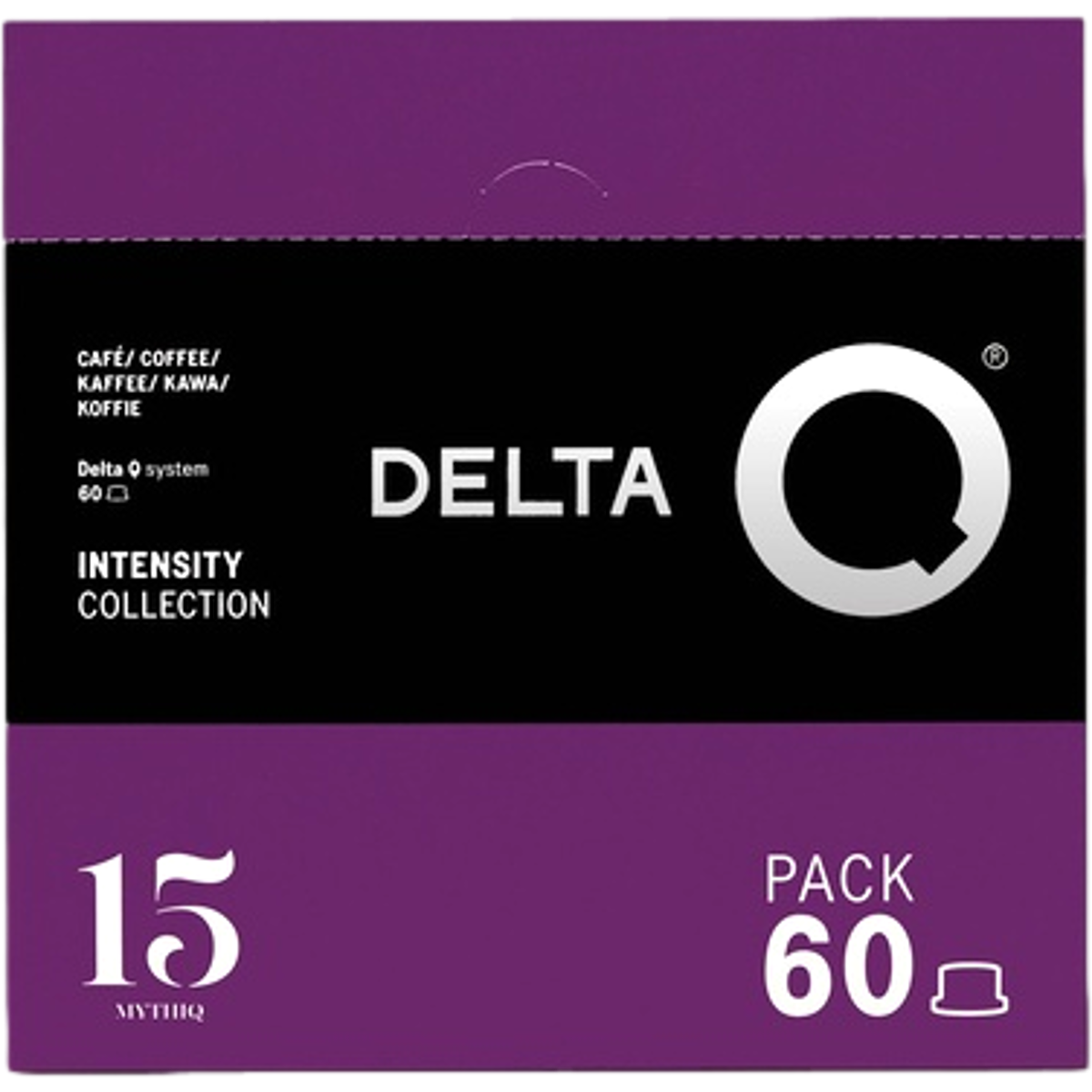 Café Cápsulas Delta Q Qalidus Pack XXL60un