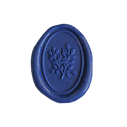 Wax seal Branches blue / 10 pack