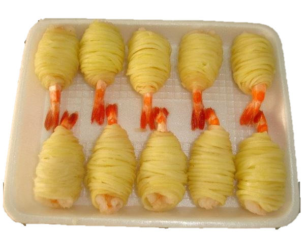 Camarão com Batata 250g (10ud)*