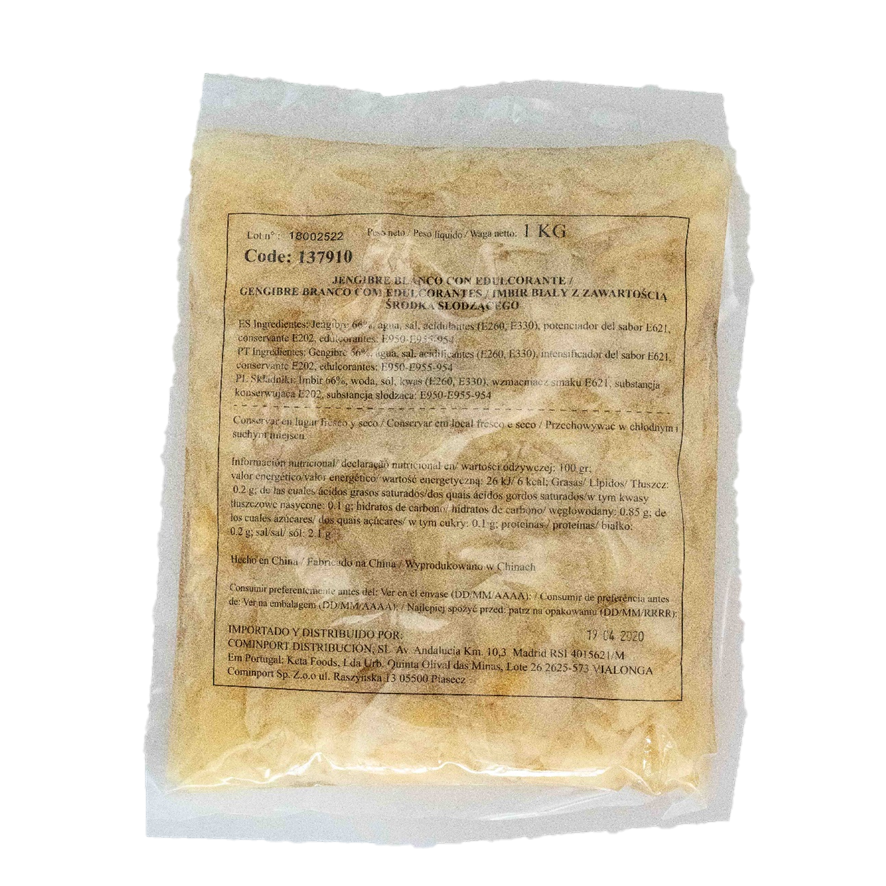 Gari Shoga-Gengibre Branco ´Shun´ 1kg