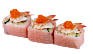 Folhas de Soja para Maki (Rosa) 20ud 70g