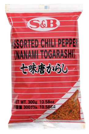SHICHIMI Tougarashi 7 especiarias- 300g