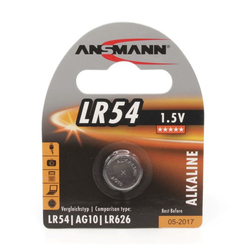 Pilha Ansmann LR 54