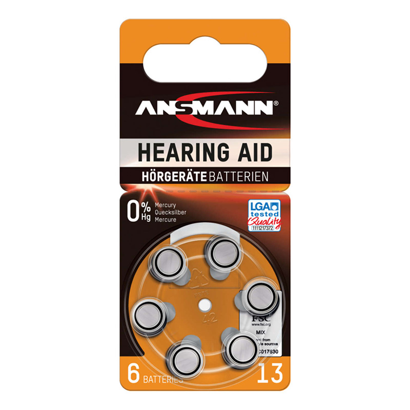 Pilha Ansmann Zinc-Air 13 (PR48)