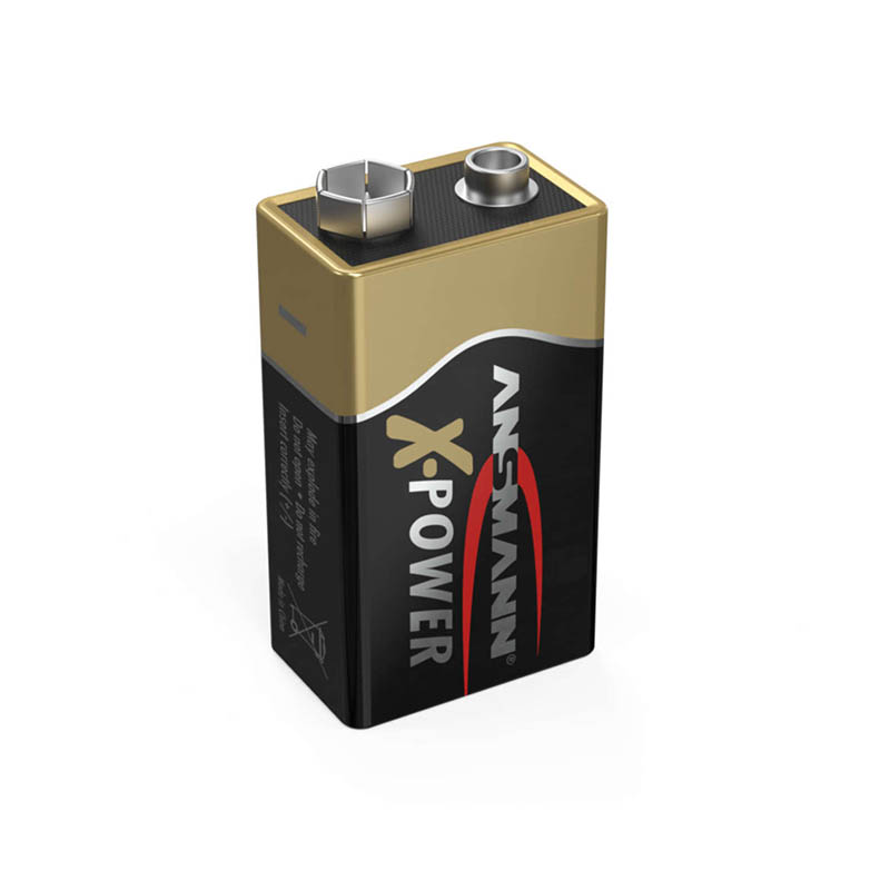 Pilha Ansmann X-Power Alcalina 9V Block