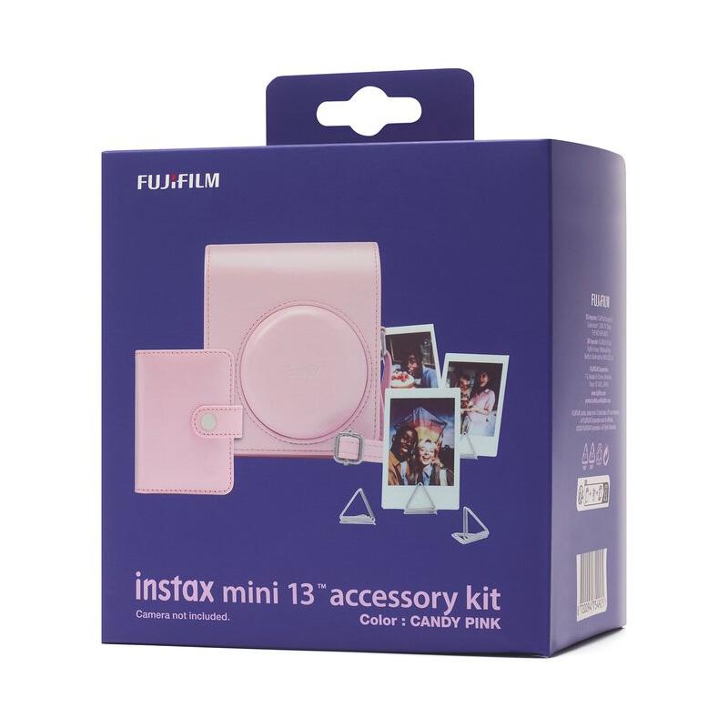 Instax Mini 13 Accessory Kit em Candy Pink