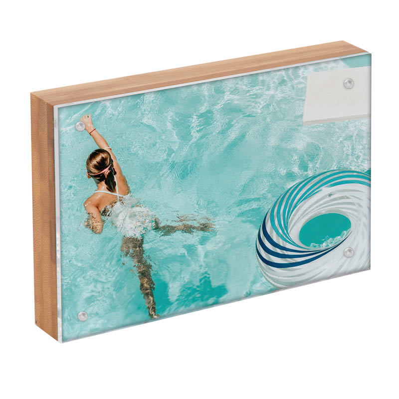 Moldura Goldbuch Bamboo Acrílica com Íman