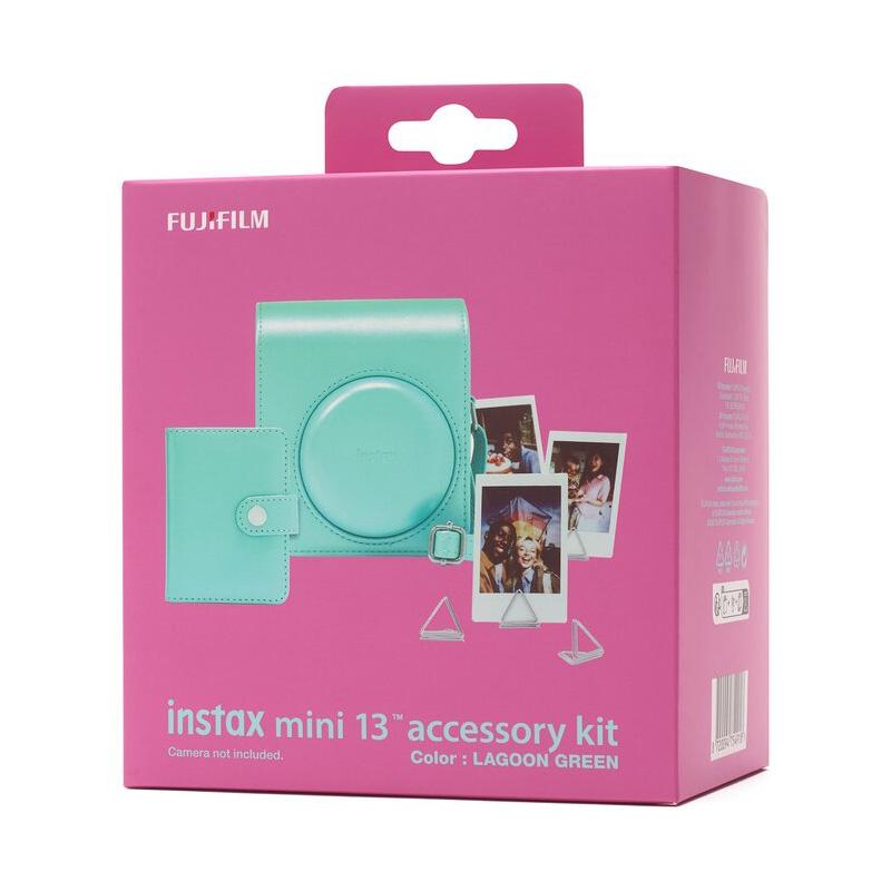 Instax Mini 13 Accessory Kit em Lagoon Green