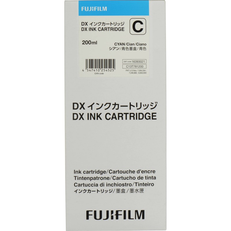 DX100 Ink Cartridge  - Azul-ciano / 200