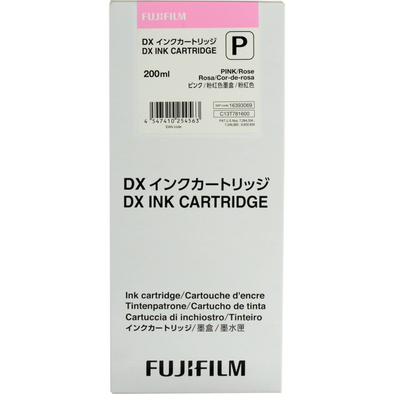 DX100 Ink Cartridge  - Cor-de-rosa / 200