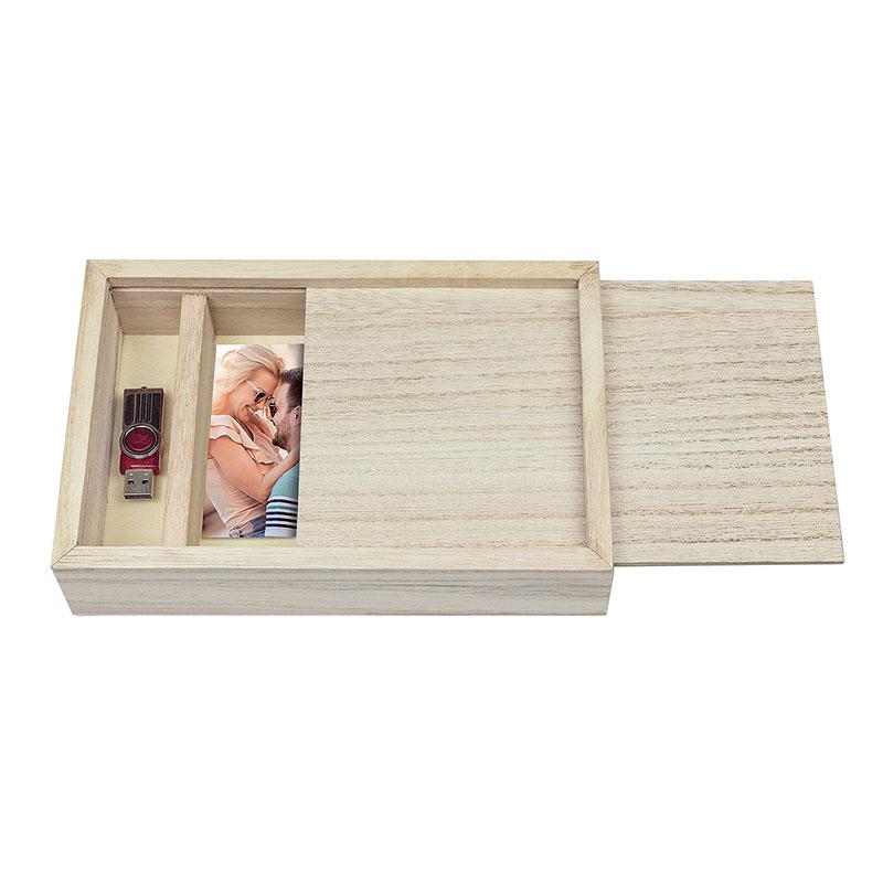 Box ZEP USB Castanho Caixa 10x15