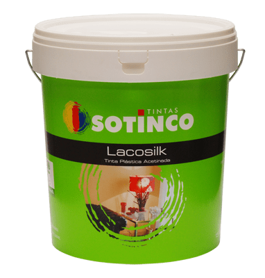 TINTA ACETINADA LACOSILK BRANCO 1L
