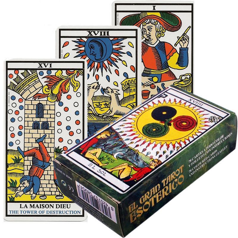 Tarôt Grand Esotérico Espanhol (78 cartas)